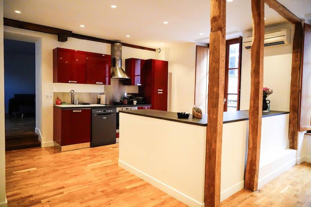 Le Rive Hugo • Elegance & Art De Vivre Apartment Chateauroux Luaran gambar