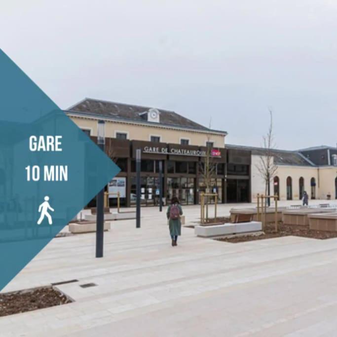 Le Rive Hugo • Elegance & Art De Vivre Apartment Chateauroux Luaran gambar
